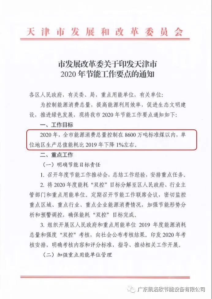 鍋爐低氮節(jié)能改造！天津發(fā)布《2020年節(jié)能工作要點》