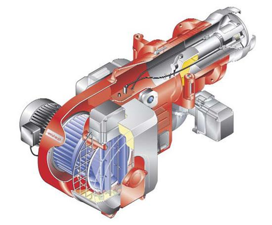 鍋爐燃燒器工作原理圖